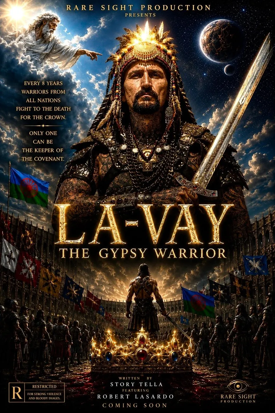 LA-VAY THE GYPSY WARRIOR poster